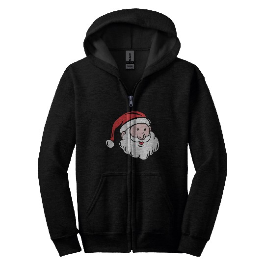 Santa Saint Nicholas Zip Hoodies