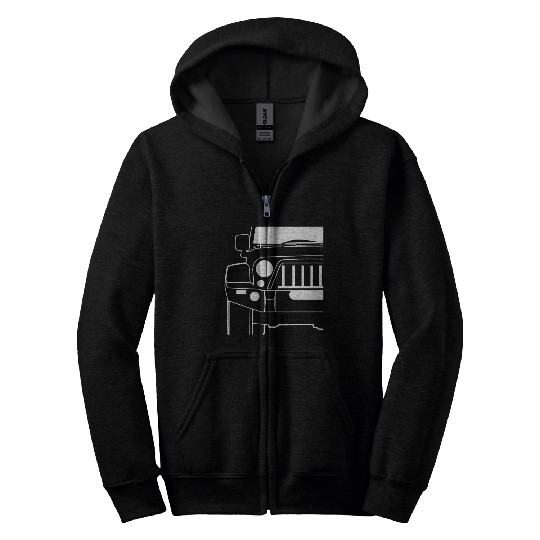 jeep wrang Zip Hoodies