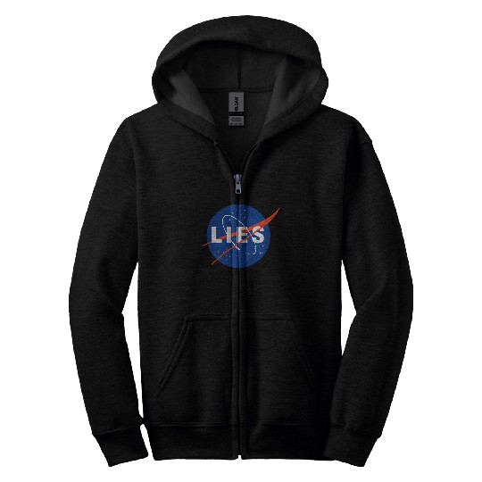 Nasa Lies Gifts Zip Hoodies
