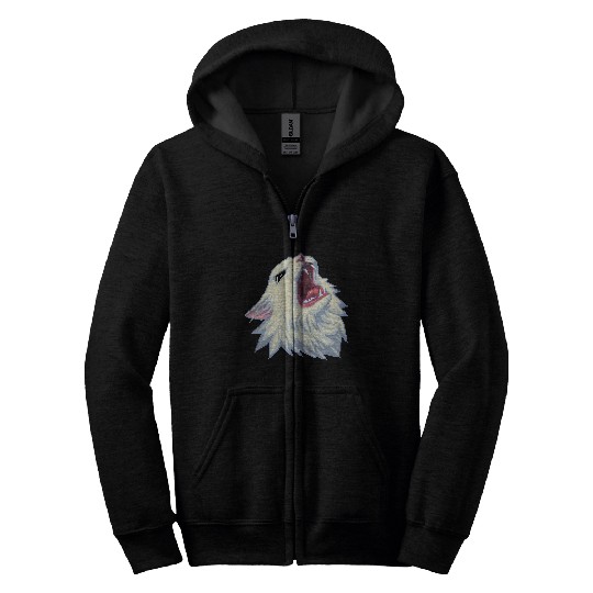 8 bit Screamin Thurston the Cat meme 2 Zip Hoodies
