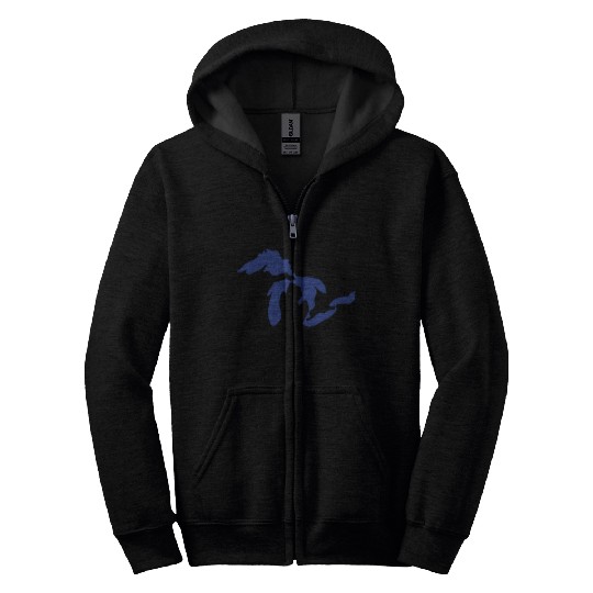 Great Lakes Zip Hoodies