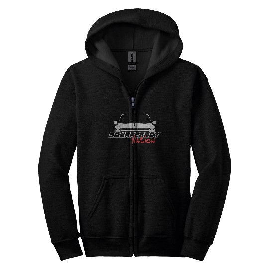 Square Body Nation 70s Squarebody Zip Hoodies