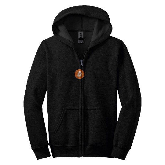 HODL Bitcoin Crypto Clothing Zip Hoodies
