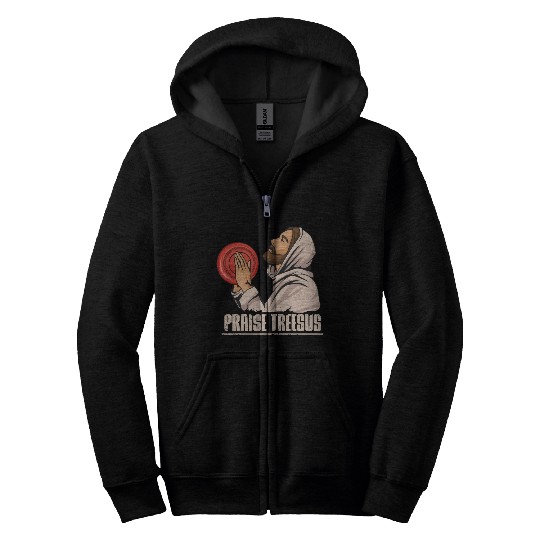 Flying Disc Sport Pun for a Disc Golf Coach Zip Hoodies