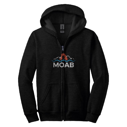 Moab Moab Utah Arches National Park Zip Hoodies