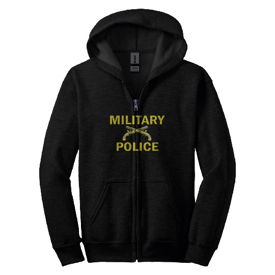 military police Zip Hoodies