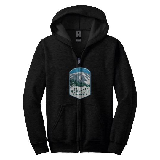 Copper Mountain Colorado Ski Zip Hoodies