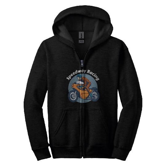 Speedway Racing Zip Hoodies