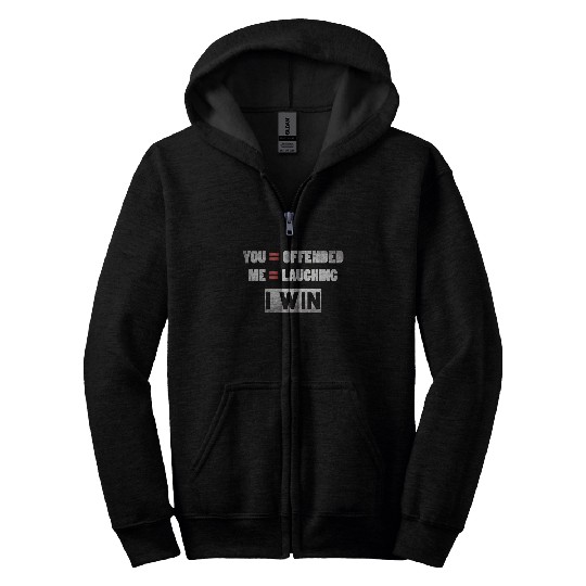 Funny Republican Zip Hoodies Dont Be A Snowflake