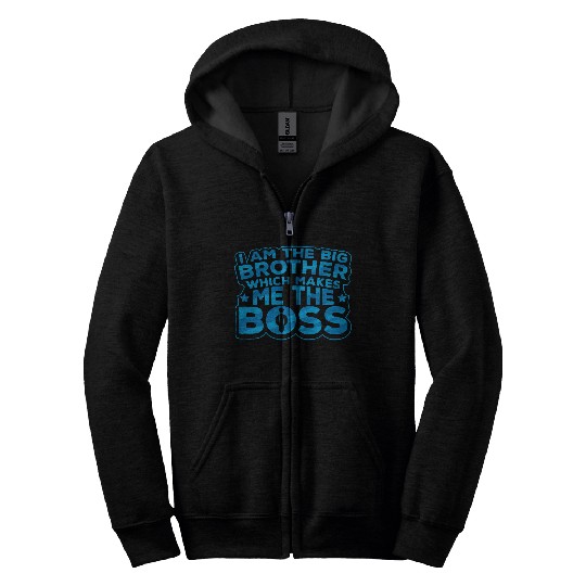 Big Boss Brother Zip Hoodies