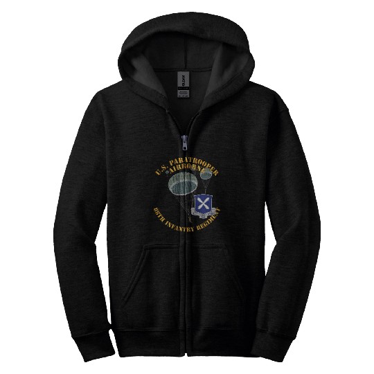 Army US Paratrooper 88th Infantry Regiment X 300 Zip Hoodies