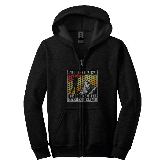 Mountaineering Mountaineering Mountains Zip Hoodies