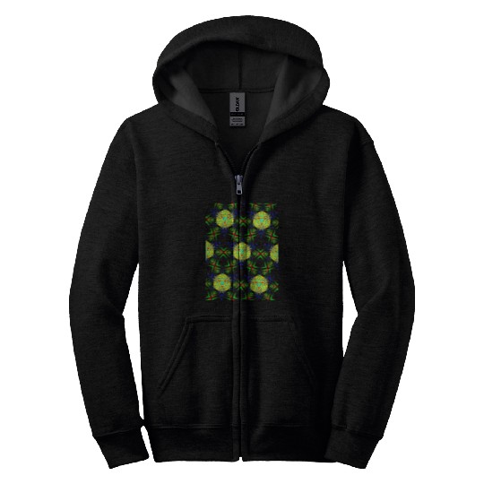 enchanting abstract seamless pattern Zip Hoodies