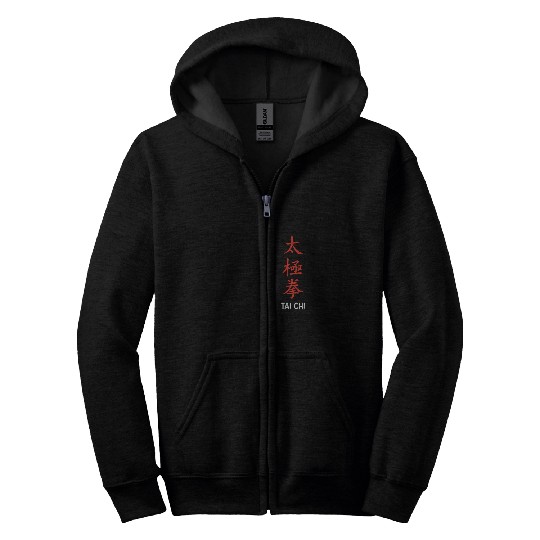 Tai Chi Zip Hoodies