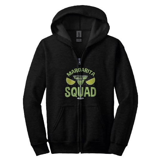 Margarita Squad For Margarita Lover Zip Hoodies