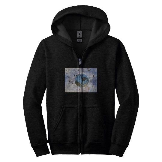 Blue Mountain Zip Hoodies