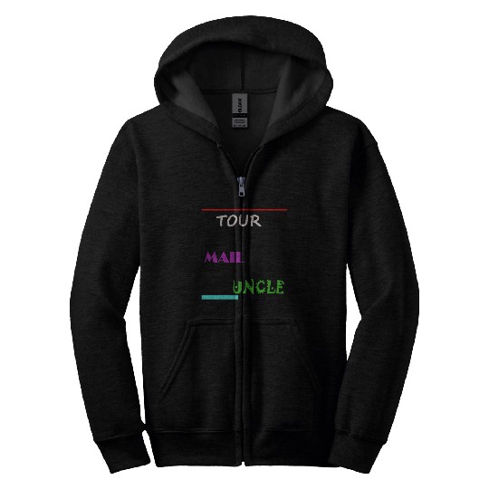 Tour Mail Uncle Zip Hoodies