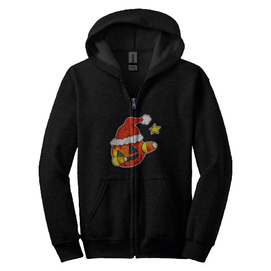 Jack O Lantern Dabbing Christmas Zip Hoodies