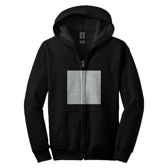 Modern Snowflakes Pattern White Blue Zip Hoodies