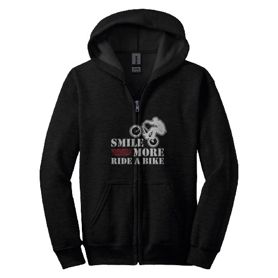 Ride A Bike Zip Hoodies