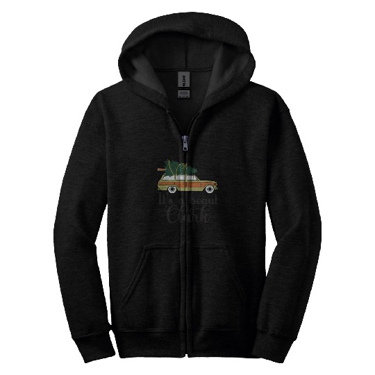 It's A Beaut Clark Griswold Family Christmas Zip Hoodies