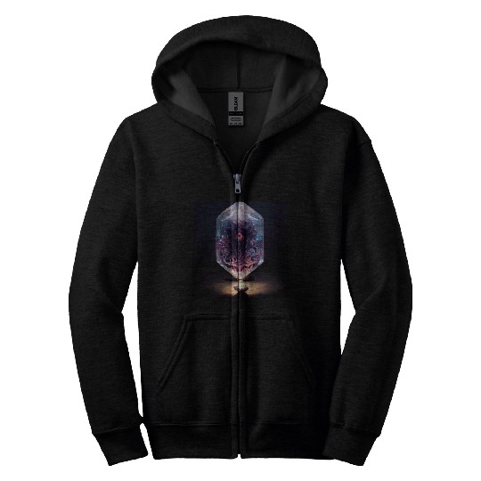 Cthulhu Art Zip Hoodies