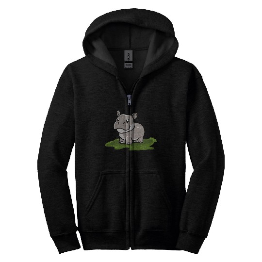 Hippo Zip Hoodies