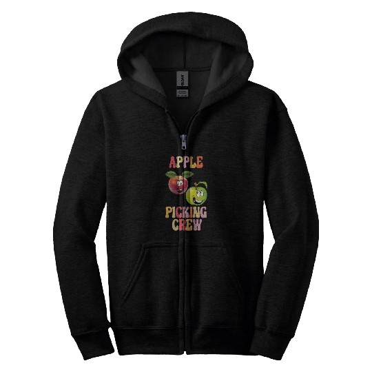 Apple Picking Crew Apple Picking Outfit Apple Zip Hoodies