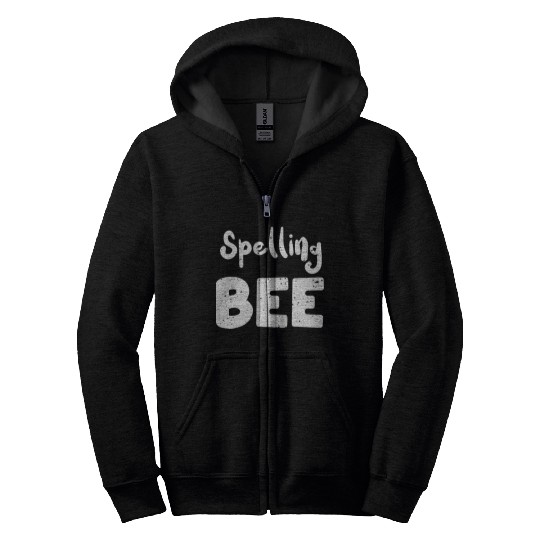 Spelling Bee - Teacher Zip Hoodies