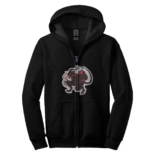 krampus Zip Hoodies
