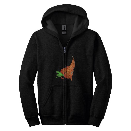 Thicc Carrot Zip Hoodies
