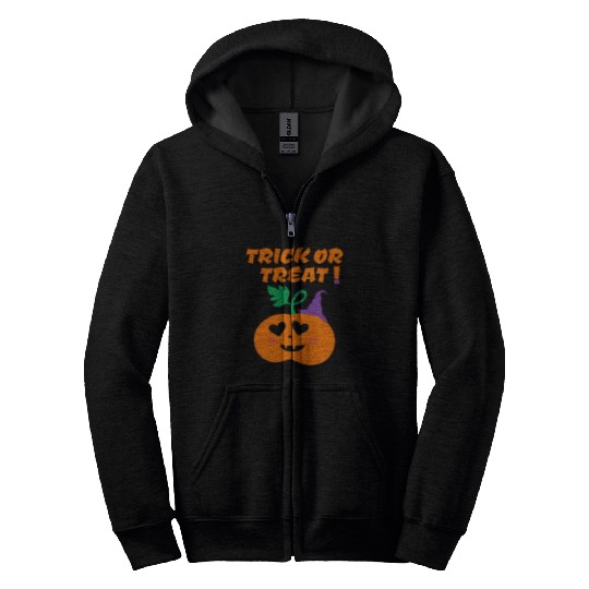 Halloween Scary Evil Pumpkin Funny Pumpkin Head Zip Hoodies