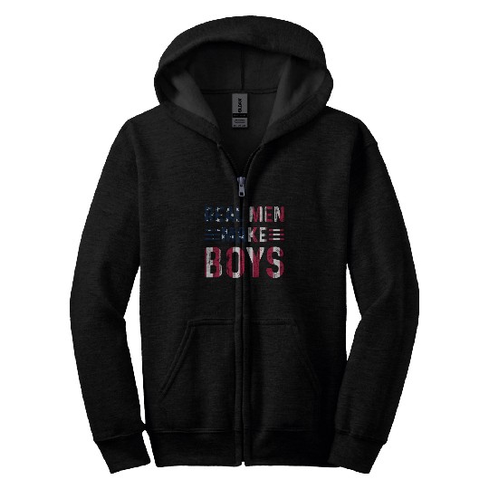 Boy Daddy - Real Men Make Boys Daddy To Be Zip Hoodies