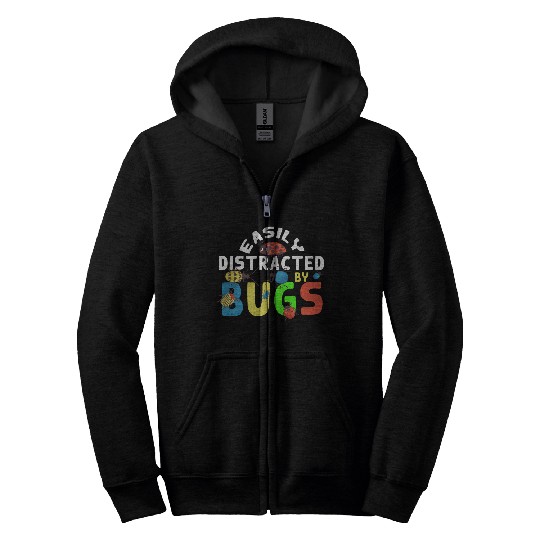 Funny Bug Lover Insects Zip Hoodies