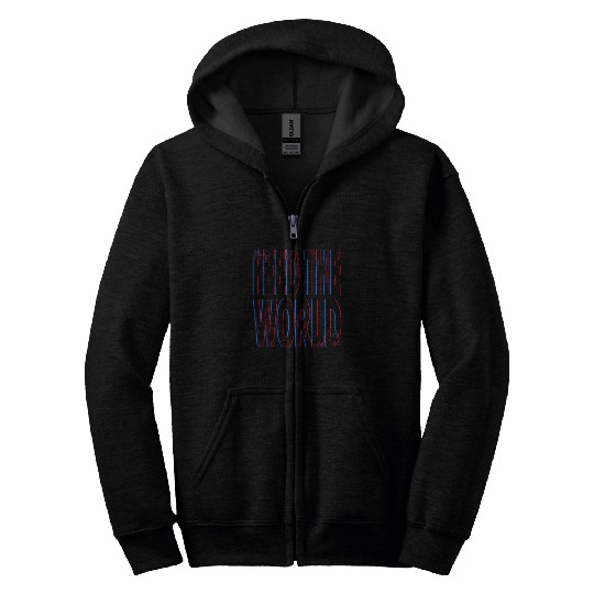 quot Feed The World quot Essential Zip Hoodies