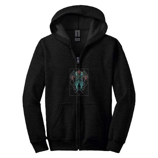 Cthulhu Zip Hoodies