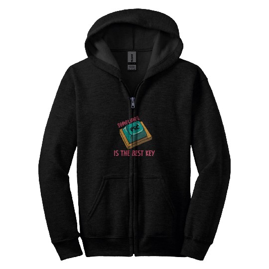 Software Engineer Computer Key Programming Zip Hoodies