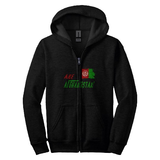 We are Afghanistan Zip Hoodies