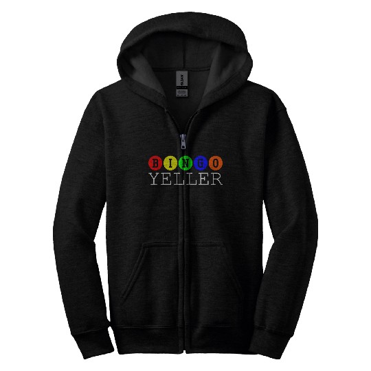 Bingo Yeller Zip Hoodies