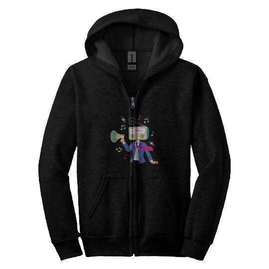 radiohead - funny Zip Hoodies