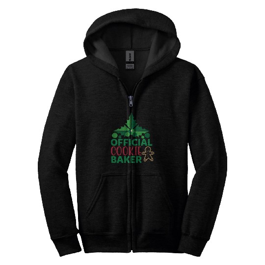 Official Cookie Baker Zip Hoodies