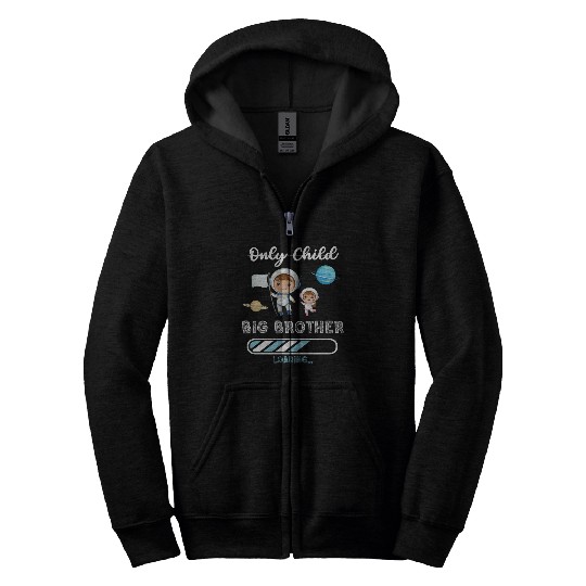 Big brother space astronaut Zip Hoodies