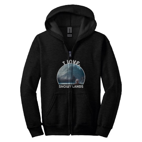 Natural Scene Zip Hoodies