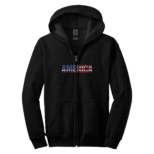 America Will Be Great Again Zip Hoodies