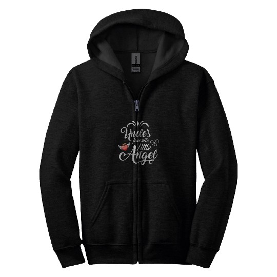 Uncle s Favorite Little Angel Zip Hoodies