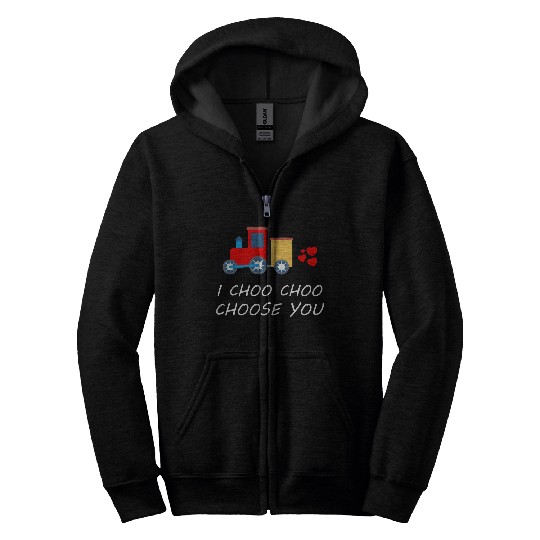 Funny Valentine Day Zip Hoodies