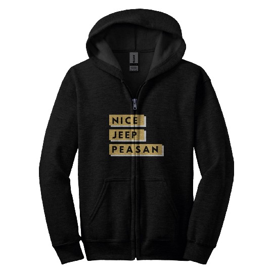 Nice Jeep Peasant Zip Hoodies