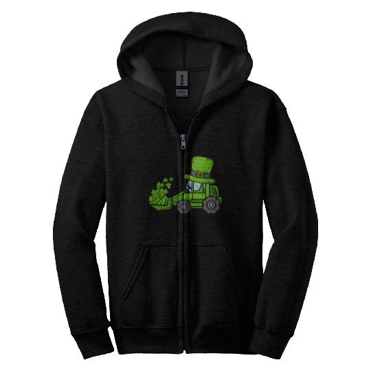 luck of the Irish Zip Hoodies