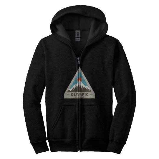 Olympic National Park Zip Hoodies