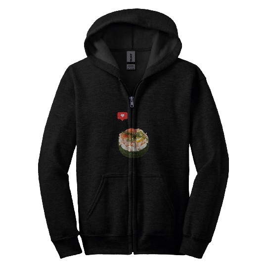 Swedish Sandwich Cake Zip Hoodies